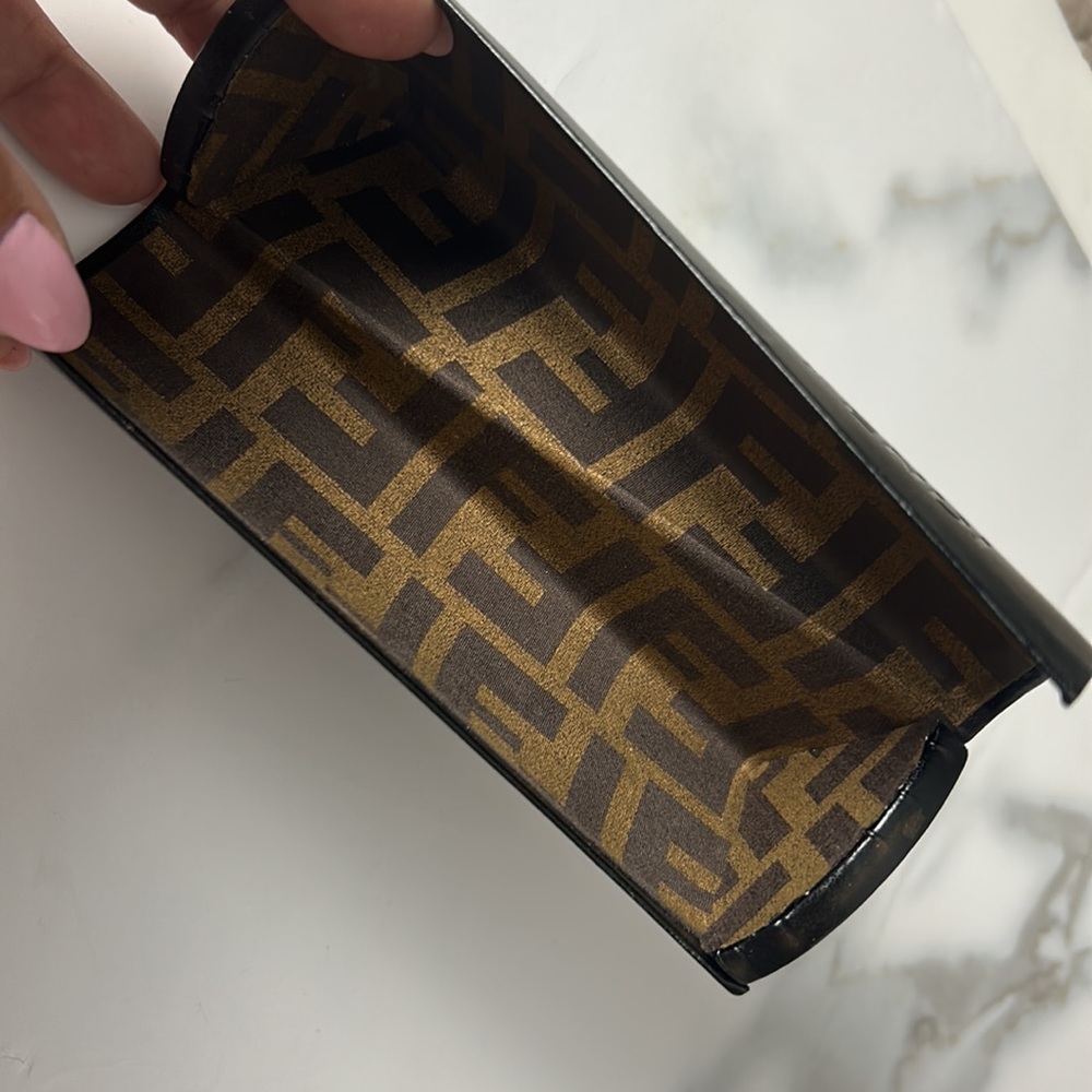 Authentic Fendi eyeglasses case for reading glasses